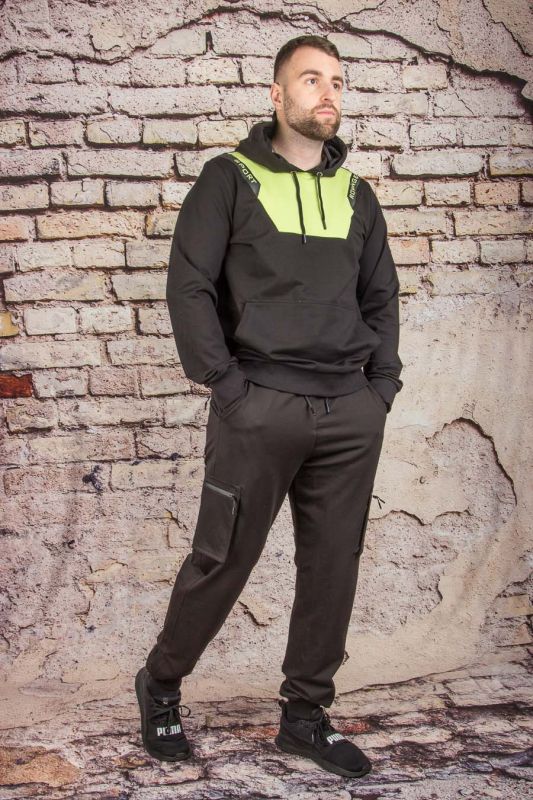 Tracksuit 21345/311 black ROWINGER