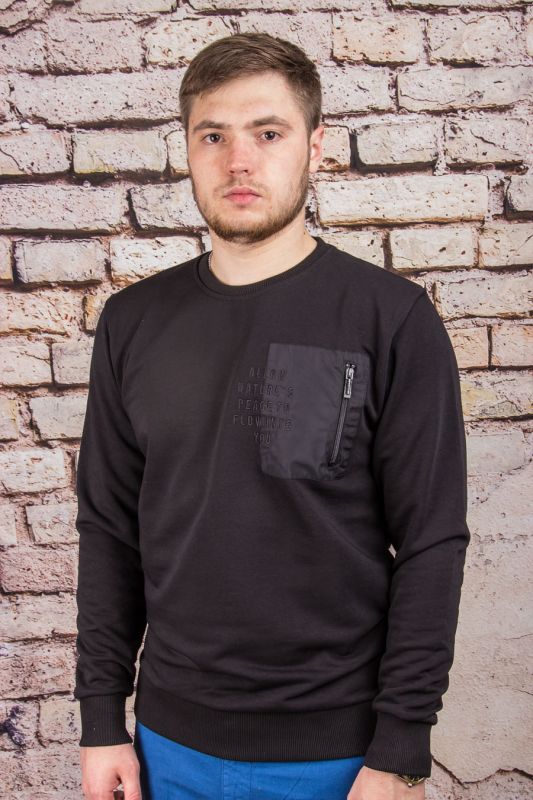 Sweatshirt 3765 black MAX WAY